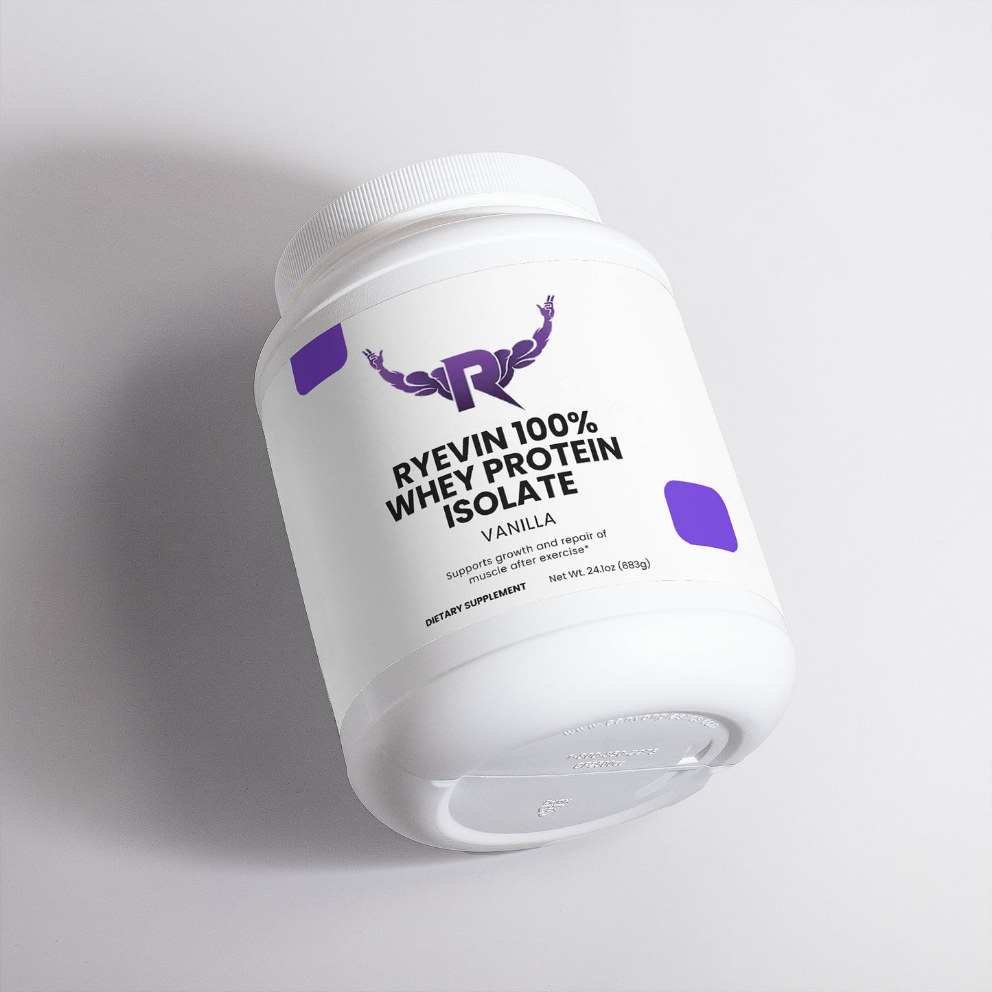 RYEVIN 100% Whey Protein Isolate (Vanilla)