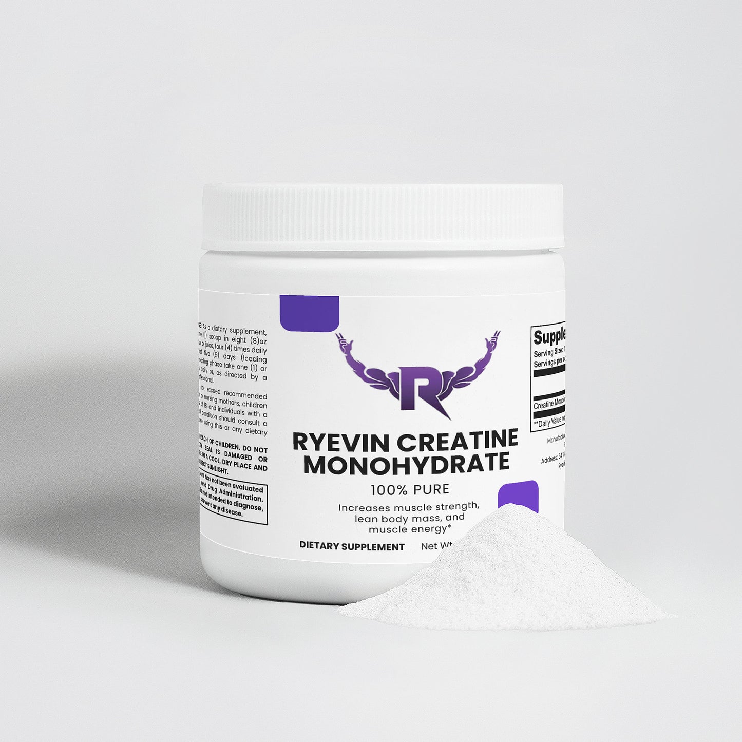 Ryevin Creatine Monohydrate