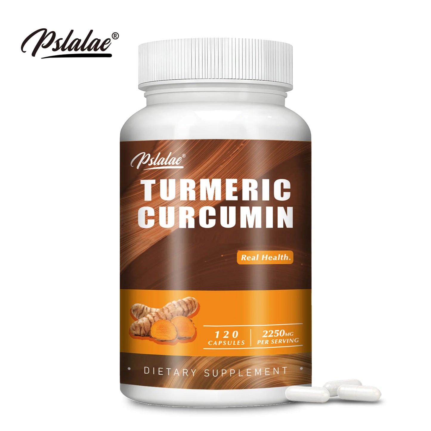 Turmeric Curcumin - with Black Pepper - Helps Improve Joint Comfort and Mobility, Antioxidant & Immune Support - 120 Capsules